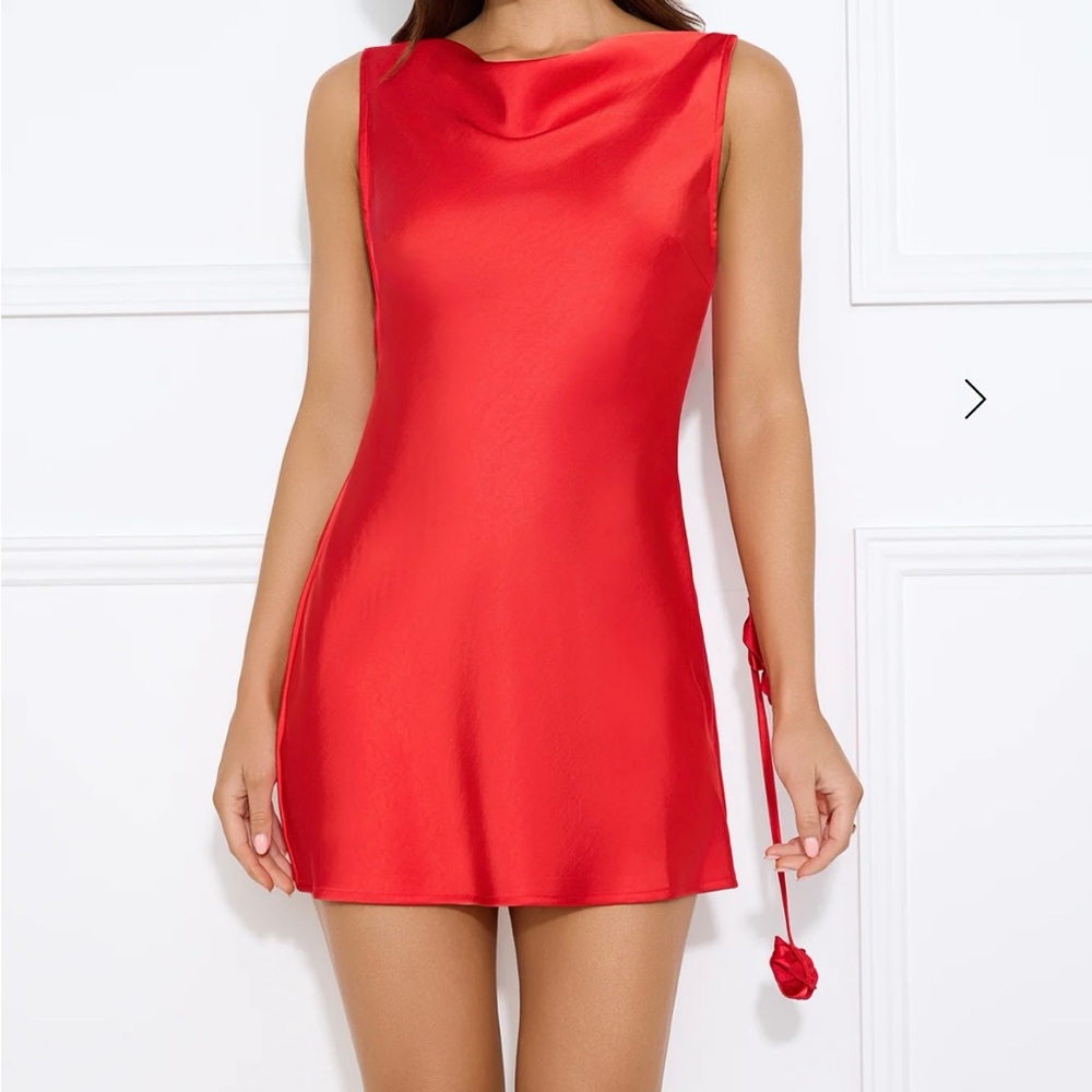 Hello Molly Red Mini Dress